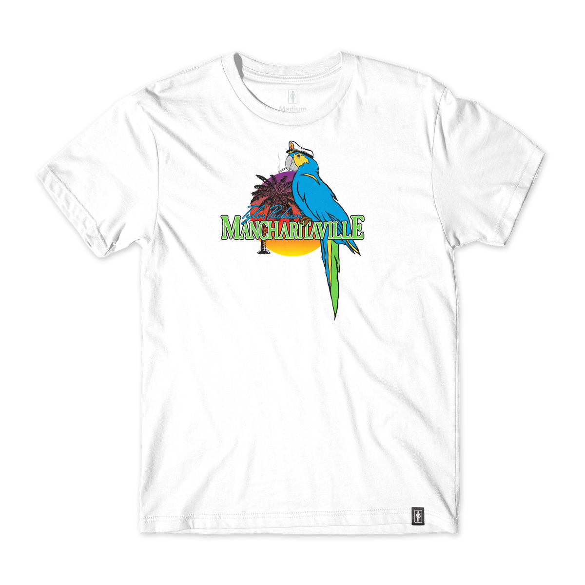 Girl Mancharitaville Tee White.png