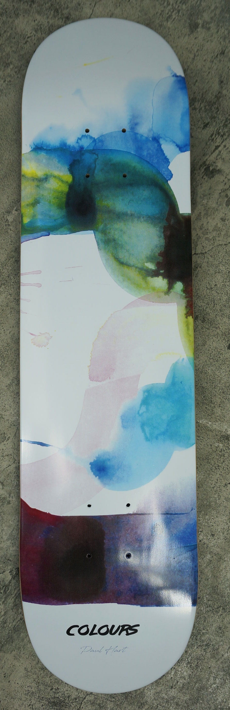 Colours Skateboard Deck Will Barras Paul Hart Water Colours 8.3.jpg