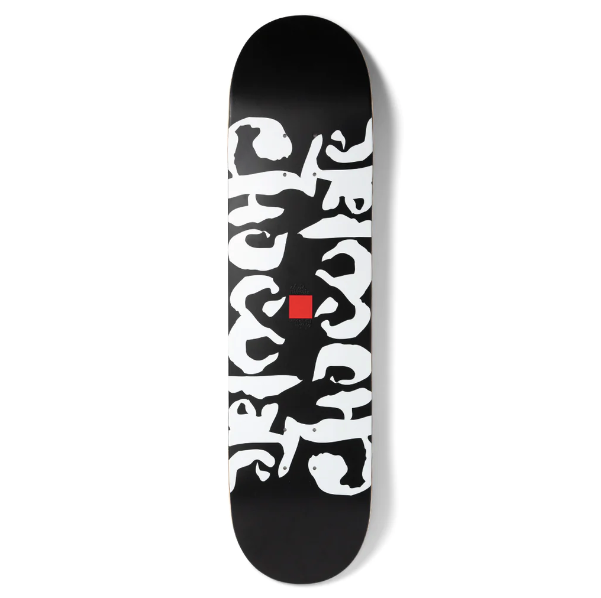 Chocolate Deck Ink Blot Black Chris Roberts Twin Tip 8" G080 w47d1