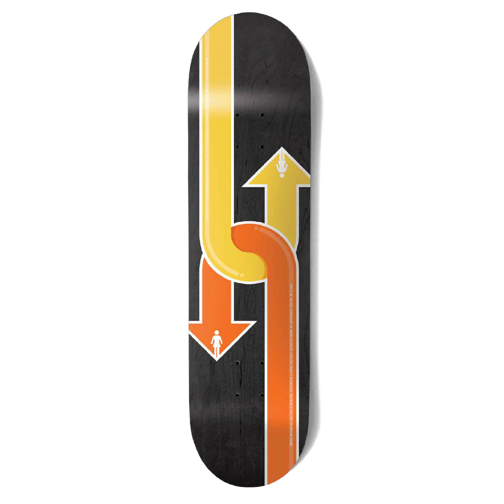 Girl Skateboard Deck Dual Directional Sean Malto 8.3