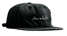 Chocolate 6-Panel Denim Hat Black.jpg