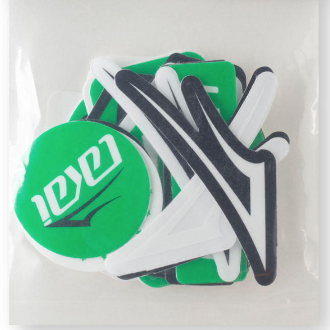 Lakai Assorted 24 Pack Stickers green
