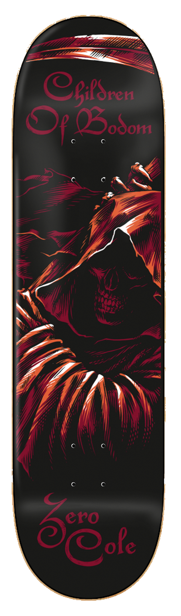 Zero Skateboards Deck Children of Bodom Reaper Chris Cole.png